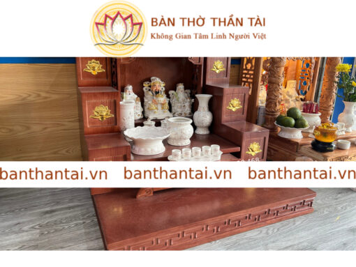 Bàn Thờ thần tài tam cấp - BTT0216 - Hình ảnh 2