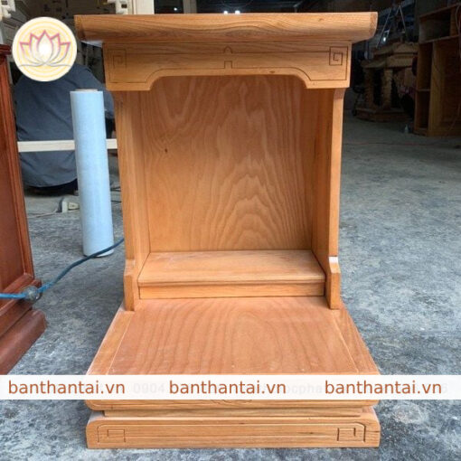 Bàn thờ thần tài ông địa gỗ sồi - BTT0104 - Hình ảnh 4