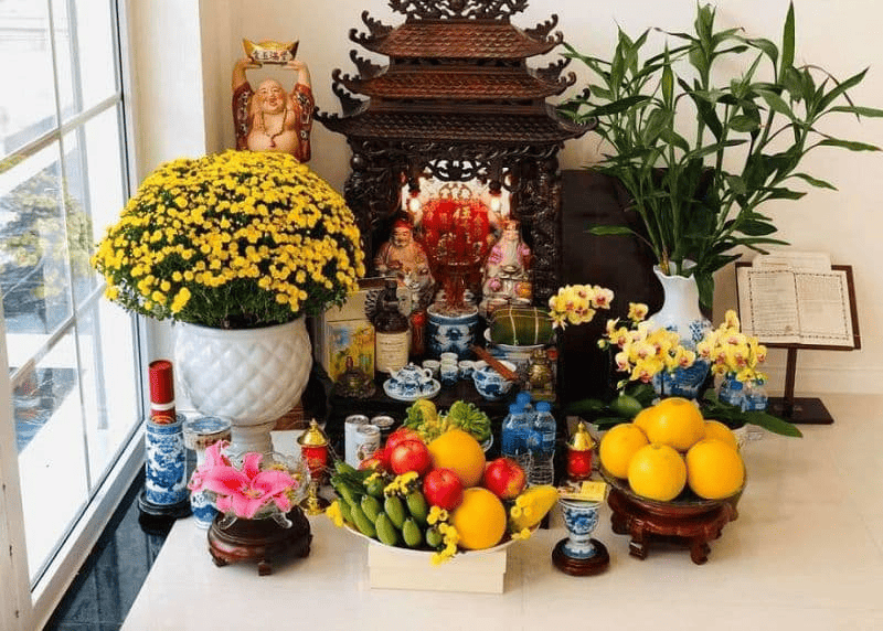 Ban thần tài có nên thờ tỏi không?